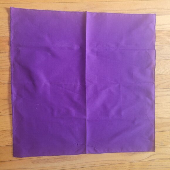 Purple Cloth Napkins Set of 4 NWOT - Picture 3 of 3